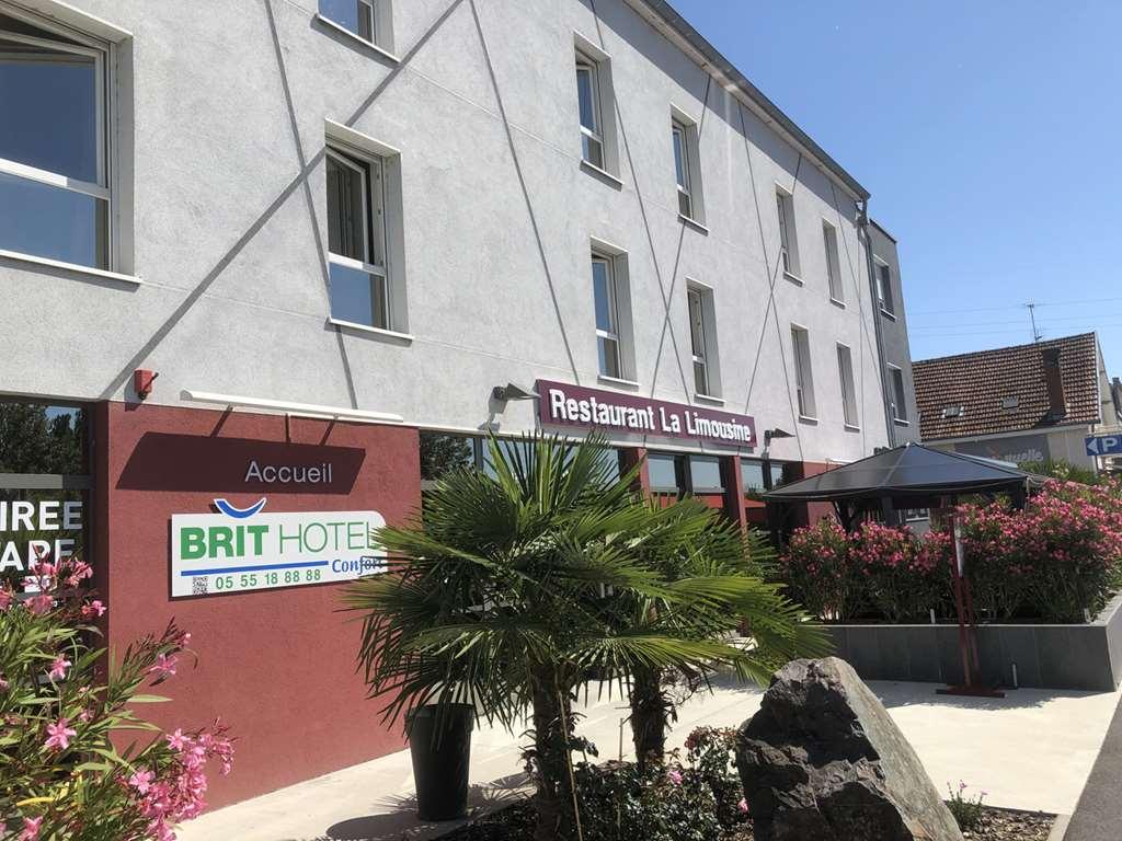 Brit Hotel Brive La Gaillarde - Restaurant La Limousine Malemort Bagian luar foto